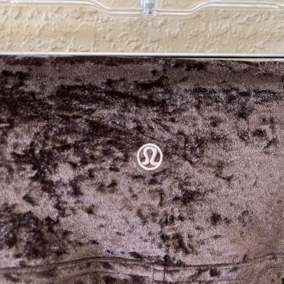 Lululemon Wunder Velvet Legging  Womens 0 Brown Athleisure Active Lounge Workout - Picture 8 of 10